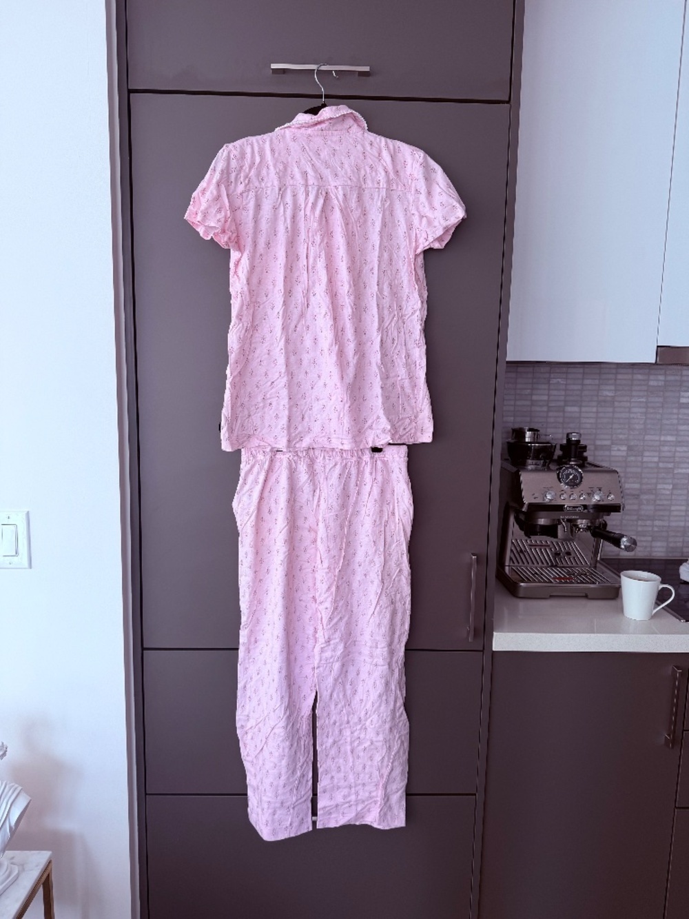 Carole Hochman Pink Pajama Set Women’s Size S 2 Piece Sleepwear 100% cotton - Picture 7 of 9